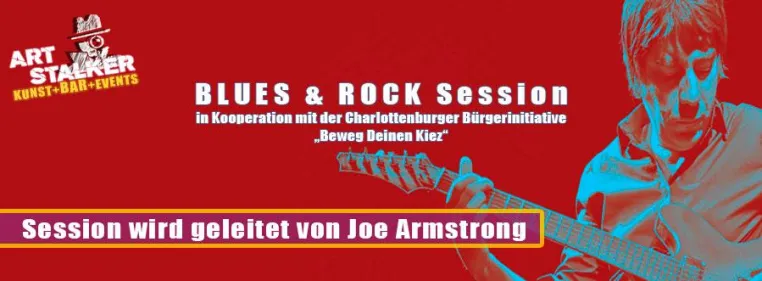 Bild: Blues & Rock Sessions immer am zweiten Mittwoch im Monat in Berlin Charlottenburg