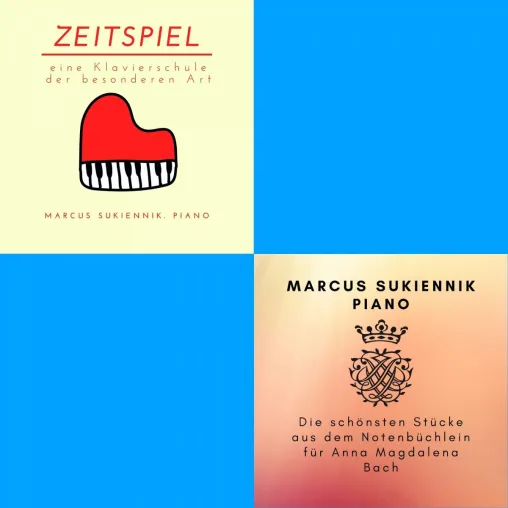 Bild: Klavierschule der besonderen Art: Marcus Sukiennik veröffentlicht Zeitspiel & Best-of aus "dem" Notenbüchlein