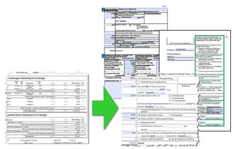 Bild: Pflichtformulare in der Zwangsvollstreckung für Rechtsanwälte mit der Anwaltssoftware LawFirm