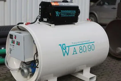 Bild: Grundwasserabsenkung mit neuer Vakuumtechnik