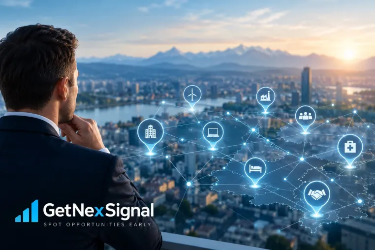 Bild: Neue Bauprojekte früher erkennen: GetNexSignal sucht Geschäftschancen für die Immobilienbranche