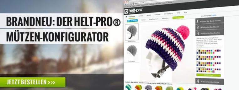 Bild: Wie hätten Sie es denn gern? helt-pro® launcht Mützenkonfigurator für Ski-Kopfschutz im eigenen Design
