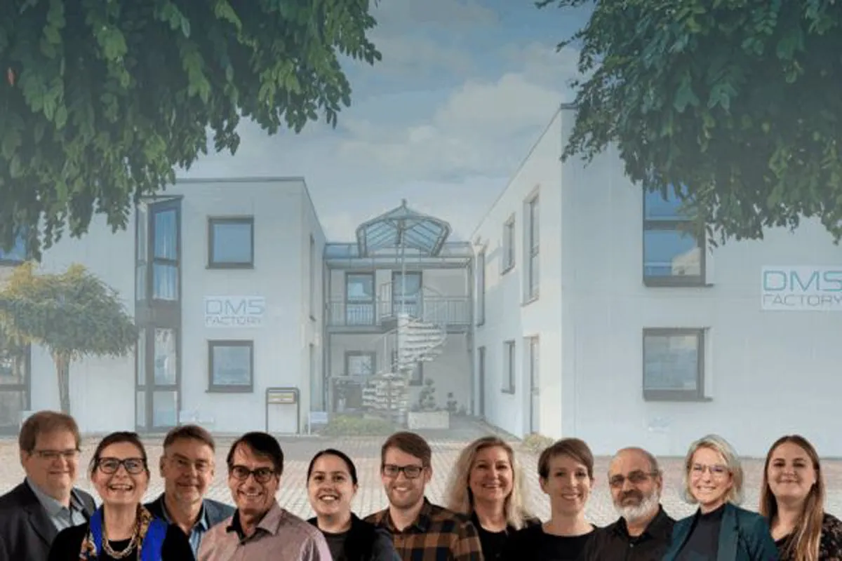 Das Team der DMSFACTORY aus Rödermark. (© DMSFACTORY)