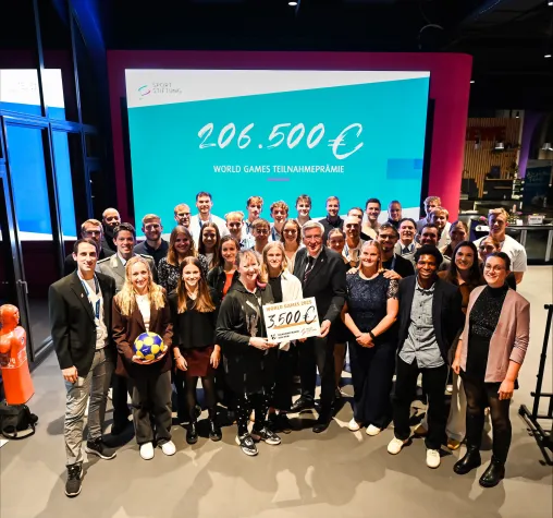 Prämien-Premiere für World Games Sportler aus NRW Bild: Prämien-Premiere für World Games Sportler aus NRW