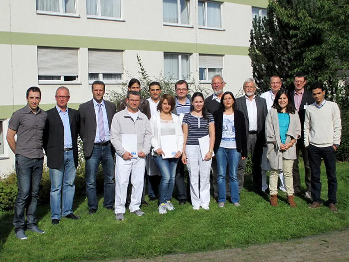 Deutschkurs-Absolventen