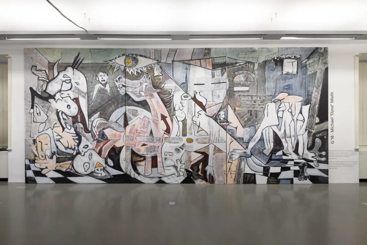 G18 GEDANKEN ZU GUERNICA von Michael Dyne Mieth