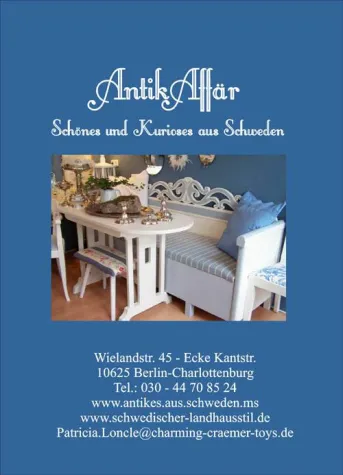 Schwedische Wohnkultur in Berlin-Charlottenburg Bild: Schwedische Wohnkultur in Berlin-Charlottenburg