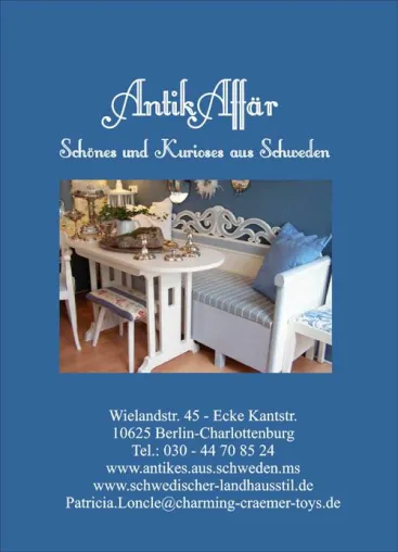 Schwedische Wohnkultur in Berlin-Charlottenburg Bild: Schwedische Wohnkultur in Berlin-Charlottenburg