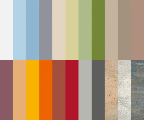 Bild: Neue Corian-Farbpalette 2012: Hasenkopf ermöglicht Projekte in allen aktuellen Designs