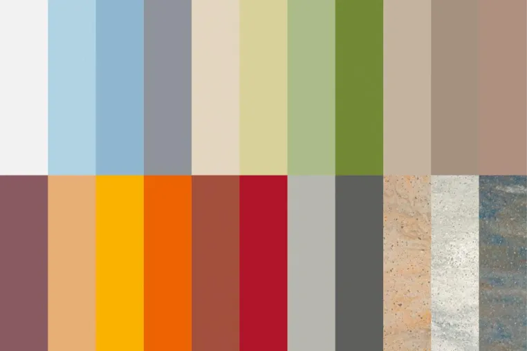 Bild: Neue Corian-Farbpalette 2012: Hasenkopf ermöglicht Projekte in allen aktuellen Designs