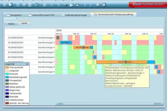Bild: Version 7.0 der oxaion business solution wartet mit neuer Oberfläche auf