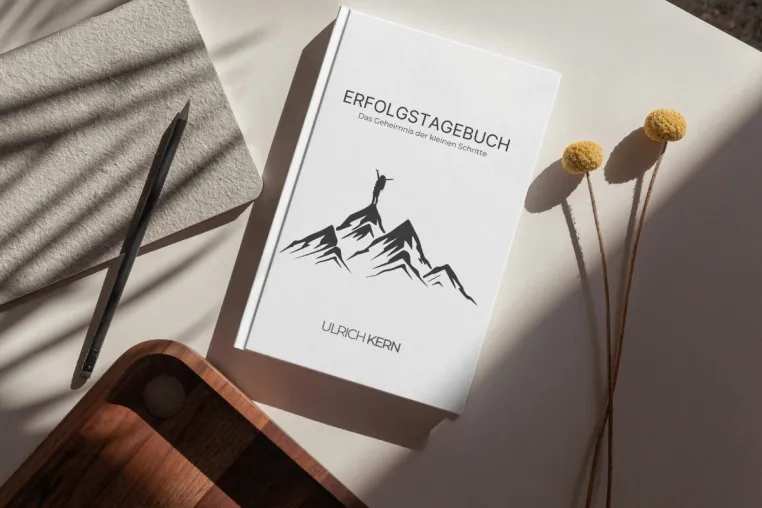 Ulrich Kern veröffentlicht das "Erfolgstagebuch - Das Geheimnis der kleinen Schritte" Bild: Ulrich Kern veröffentlicht das "Erfolgstagebuch - Das Geheimnis der kleinen Schritte"