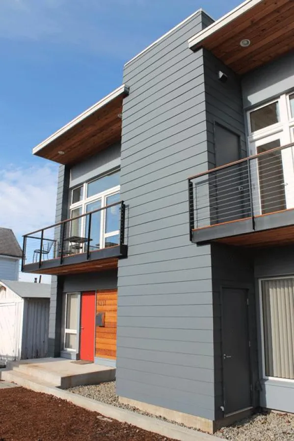 Trekhaus - ein amerikanisches Passivhaus. © Courtesy Robert Hawthorne and Passive House Institute US