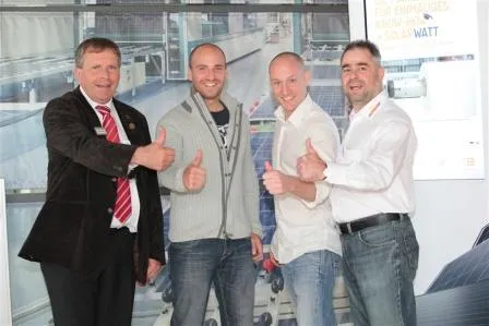 Bild: Clear Sky Energietechnik bei Solarwatt in Dresden Heidelberger setzt auf Beratung, Qualität und Service