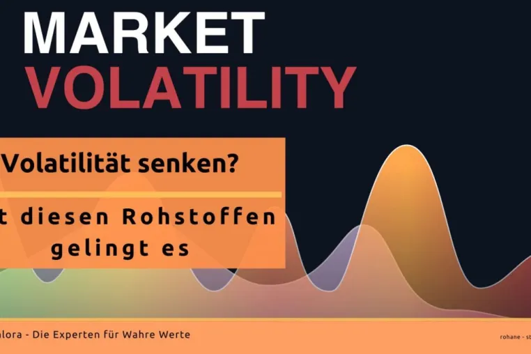 Bild: Volatilität im Wertpapierdepot senken? Mit diesen Rohstoffen gelingt es