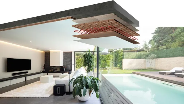 Innovation Lehmklima-Decke – elektrisch und gesund heizen Bild: Innovation Lehmklima-Decke – elektrisch und gesund heizen