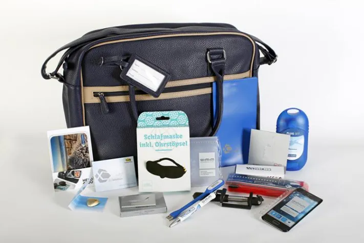 Bild: Willkommen in der Business Class - werbemittelmesse münchen 2017