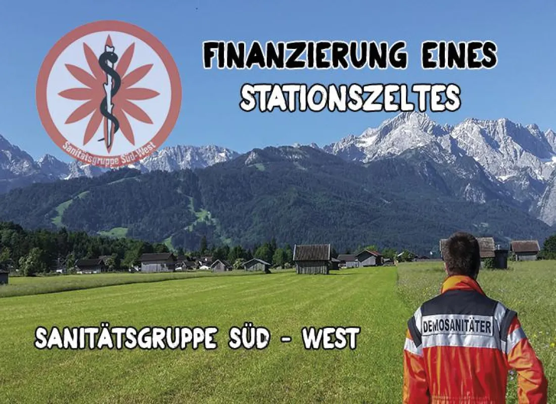 Crowdfounding - Sanitätsgruppe Süd-West