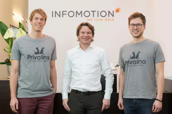 INFOMOTION INVESTIERT IN KINDERSCHUTZ STARTUP Bild: INFOMOTION INVESTIERT IN KINDERSCHUTZ STARTUP