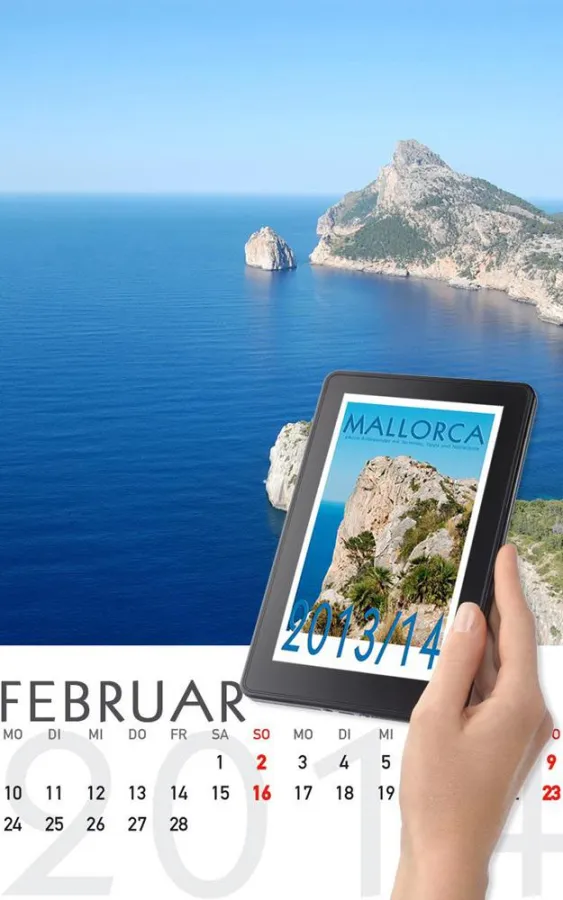 Mallorca eBook-Urlaubskalender 2013/2014 für Kindle PC, MAC, iPad, iPhone, iPod Touch und Android
