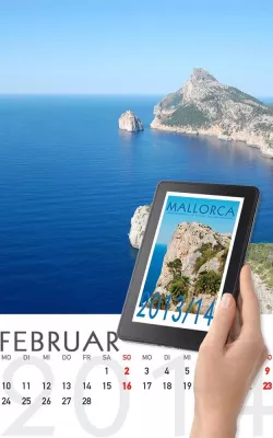 Bild: Neu: Mallorca eBook-Urlaubskalender 2013/2014