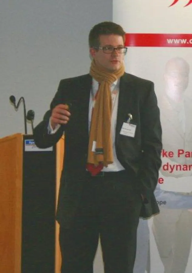 Niclas Bychowski, Ansprache Regionaltreffen West (Süd) des Call Center Verbandes Deutschland e.V. in St.Ingbert