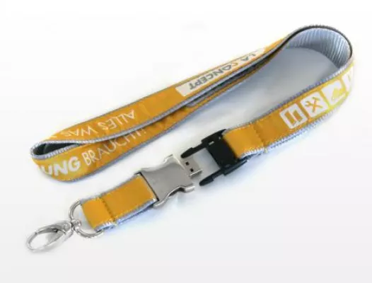 Bild: Wenn Werbung nachhaltig wirkt – Schlüsselband USB Werbegeschenke