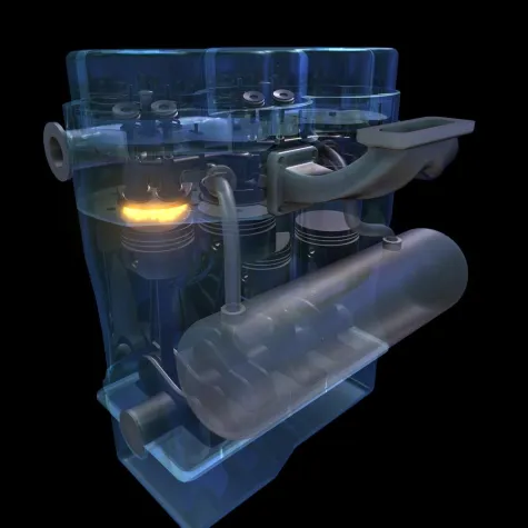 Scuderi Druckluft-Hybrid-Motor verspricht 80% weniger Schadstoffausstoß Bild: Scuderi Druckluft-Hybrid-Motor verspricht 80% weniger Schadstoffausstoß