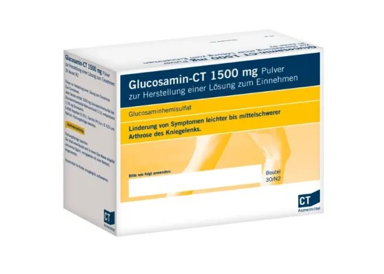 Bild: CT-Firstline-Ticker - Damit das Knie mobil bleibt - Glucosamin-CT 1500 mg Pulver neu von CT Arzneimittel