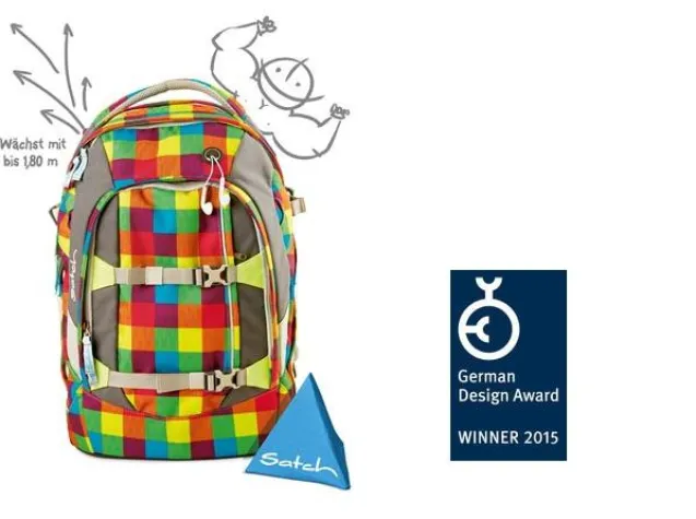 Bild: Schulrucksack der Marke „satch“ wird mit German Design Award 2015 ausgezeichnet