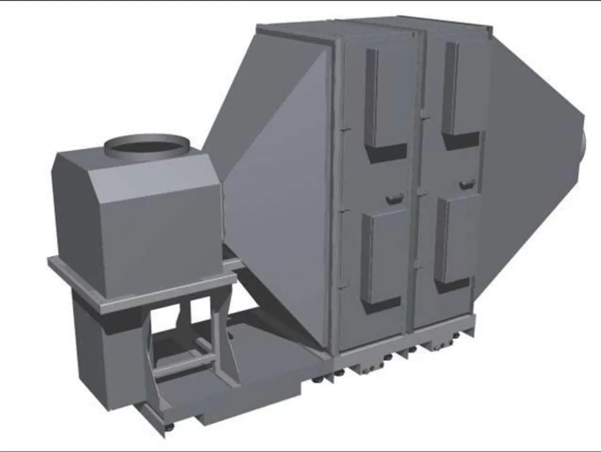 LTA ? Modulare Großfilteranlage AC 8002 (1. Ausbaustufe) mit Gebläseeinheit