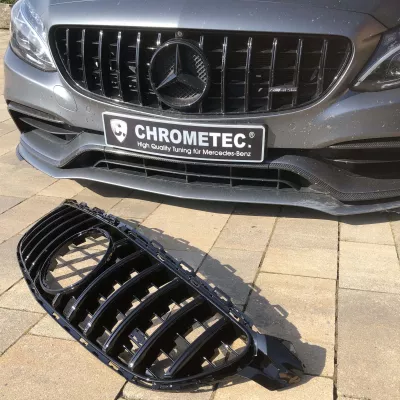 Vorgestellt: der neue Mercedes AMG GLC X254 – Vision Panamericana Grill Bild: Vorgestellt: der neue Mercedes AMG GLC X254 – Vision Panamericana Grill