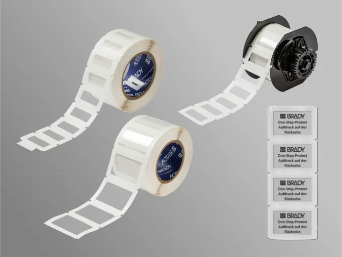Bild: Jetzt Neu! Rückseitig bedruckbare Etiketten - Zusätzlichen Arbeitsschritt und extra Laminat einsparen 