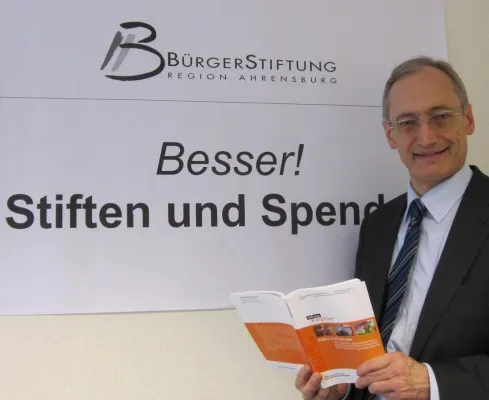 Bild: Besser Stiften und Spenden – Die BürgerStiftung Region Ahrensburg gibt Tipps