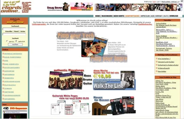 Bild: chords-online.de, der Musikshop für Songbooks und Musiknoten stellt sich vor