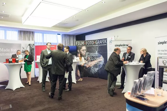 Bild: Erfolgreiche erste B2B Messe der Wirtschaftsjunioren Region Stuttgart