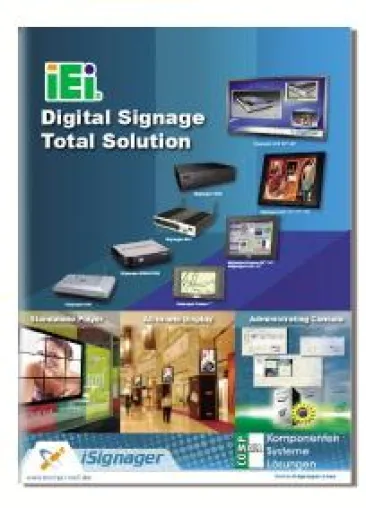 Plakate waren gestern – e-Signage ist heute und morgen Bild: Plakate waren gestern – e-Signage ist heute und morgen