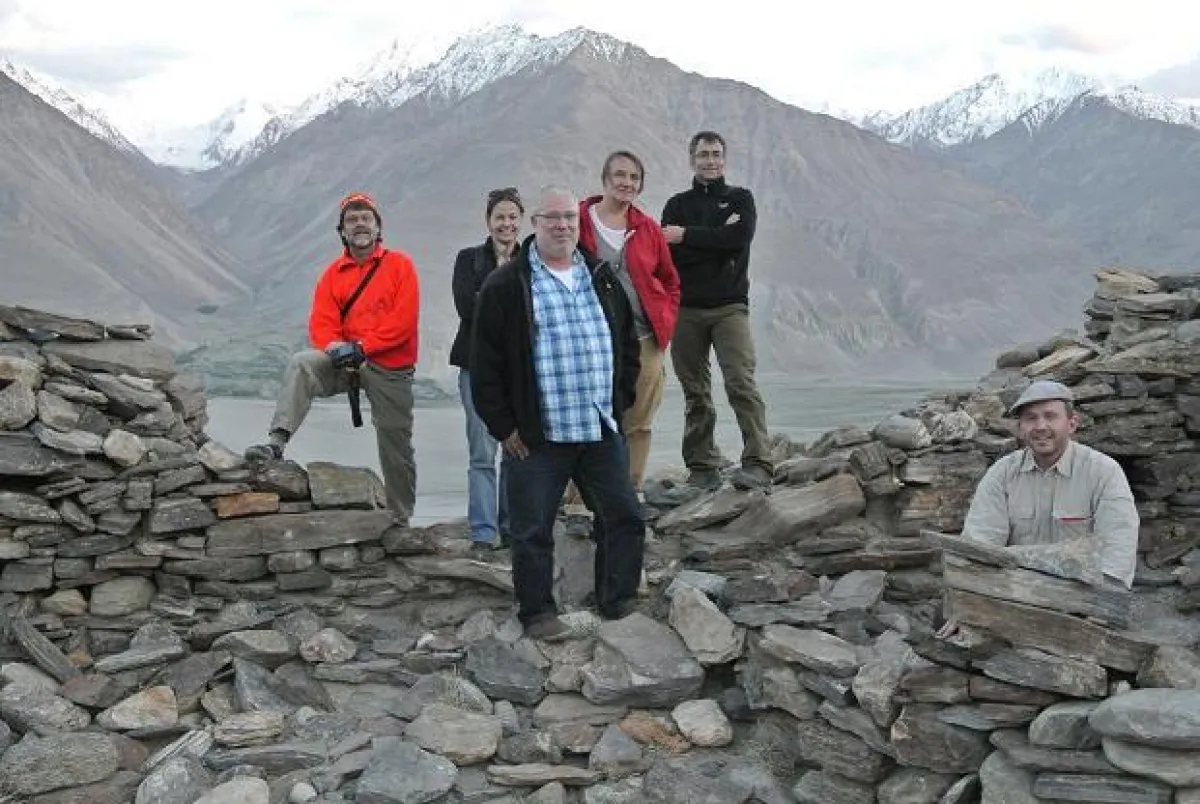 Rainer Leyendecker (Hauser Exkursionen), Carmen Hoepting (Studiosus), Olav Clemens (ZEIT Reisen) mit