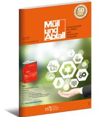 Bild: Fachzeitschrift Müll und Abfall: Die Jubiläumsausgabe ist erschienen!
