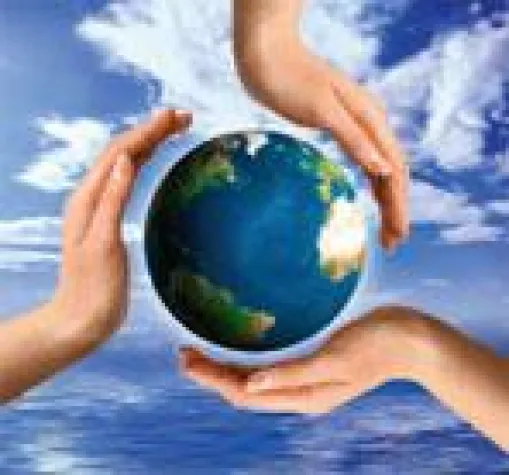 Bild: Investieren in die Umwelt - Wind, Wasser, Solar