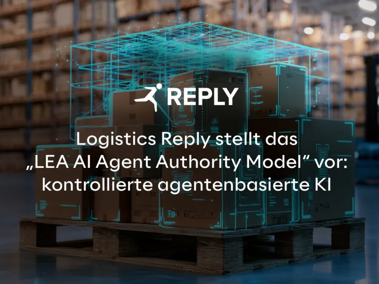 Logistics Reply stellt "LEA AI Agent Authority Model" vor Bild: Logistics Reply stellt "LEA AI Agent Authority Model" vor