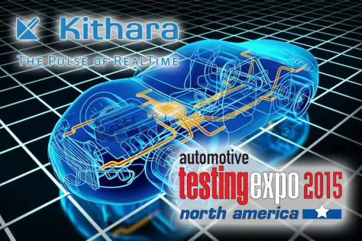 Bild: Kithara auf der Automotive Testing Expo in den USA