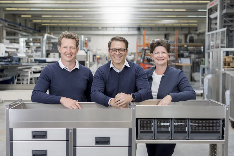 Bild: Aluca präsentiert neue Strategie und Führungsteam für die Zukunft – „ease your work“ wird Leitmotiv 