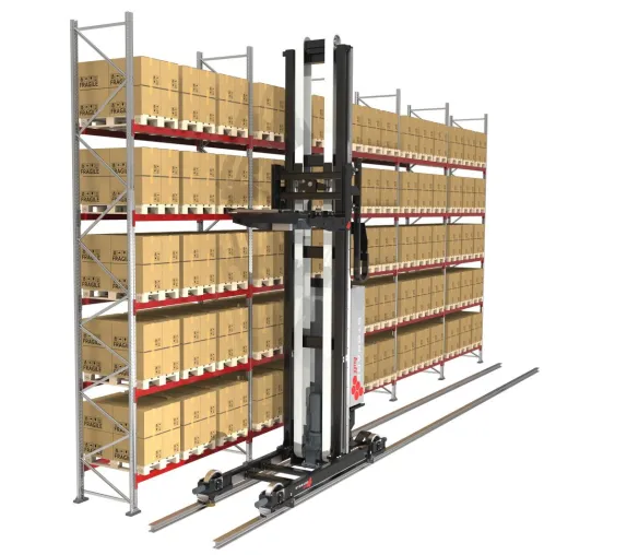 Bild: Raiser auf der LogiMAT 2024: "storage bull" optimiert die Automatisierung von Palettenregal-Lagern