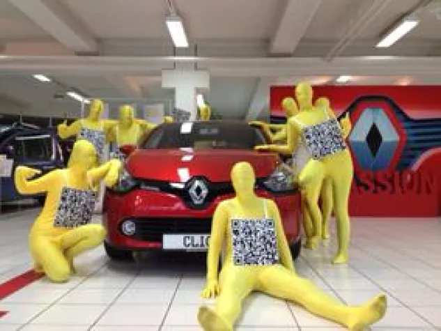 Bild: Unbekannte Laufobjekte in Frankfurt gesichtet