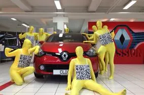 Bild: Unbekannte Laufobjekte in Frankfurt gesichtet