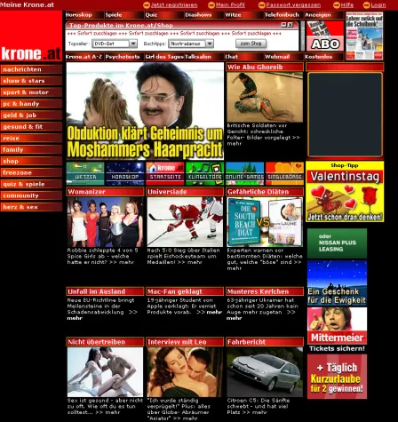 Bild: Österreichs Online-Printmedium Nummer 1 erfolgreich mit dem Content Management System HPS der TOMORROW FOCUS Technologies