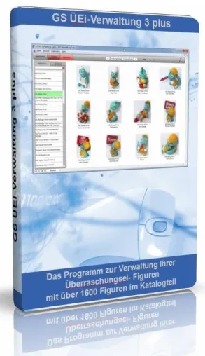 Bild: GS ÜEi-Verwaltung 3 plus - neues Verwaltungsprogramm überrascht die Üeier Sammler