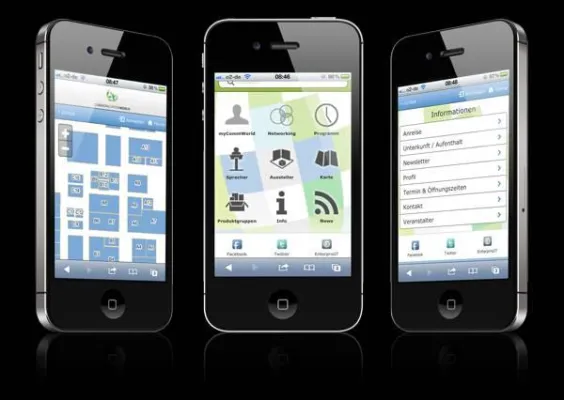 Bild: Erfolgreicher Messebesuch mit der „CommWorld2go“