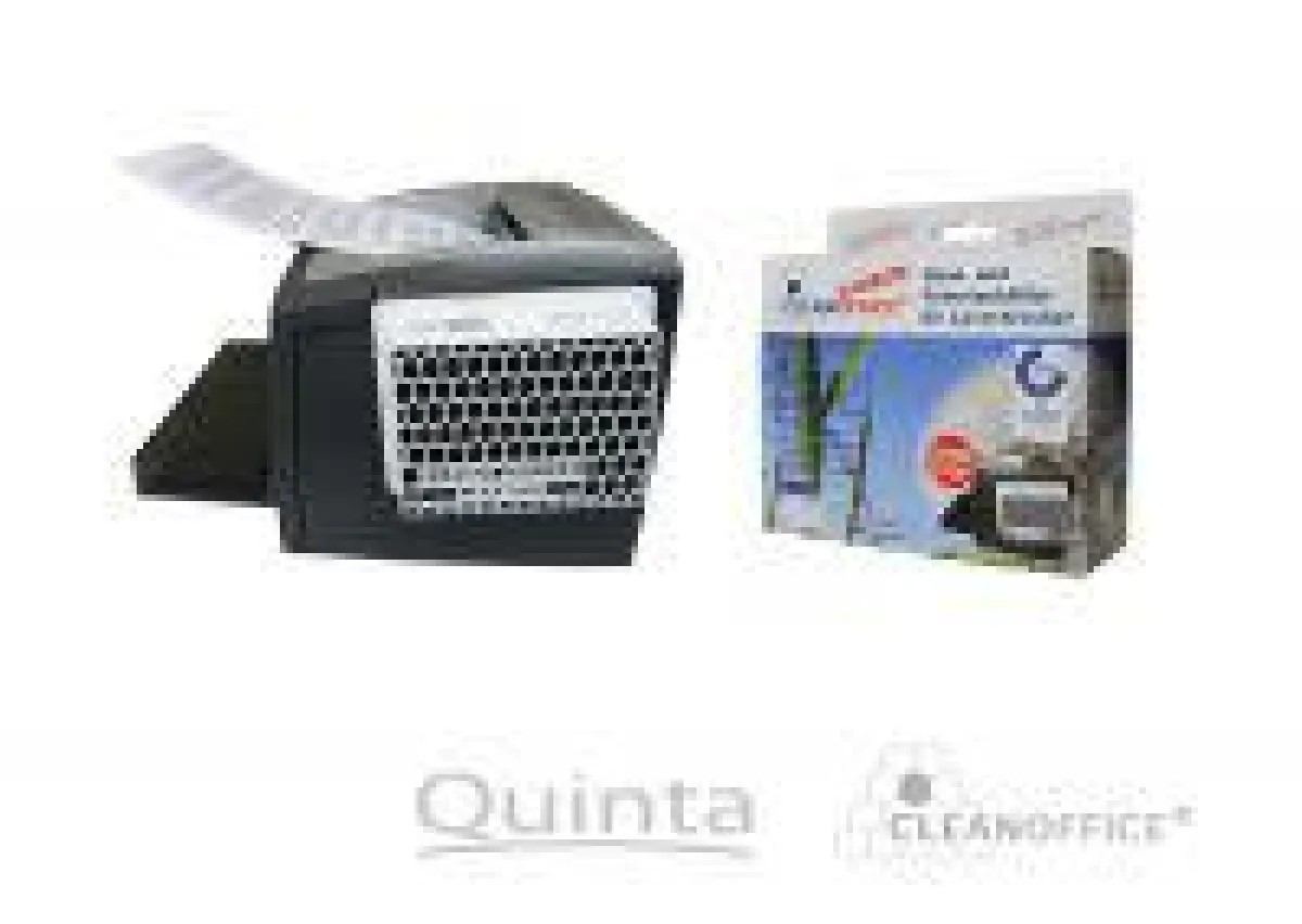 Clean Office bietet verschiedene Produkte für saubere Raumluft und Gesundheit am Arbeitsplatz.